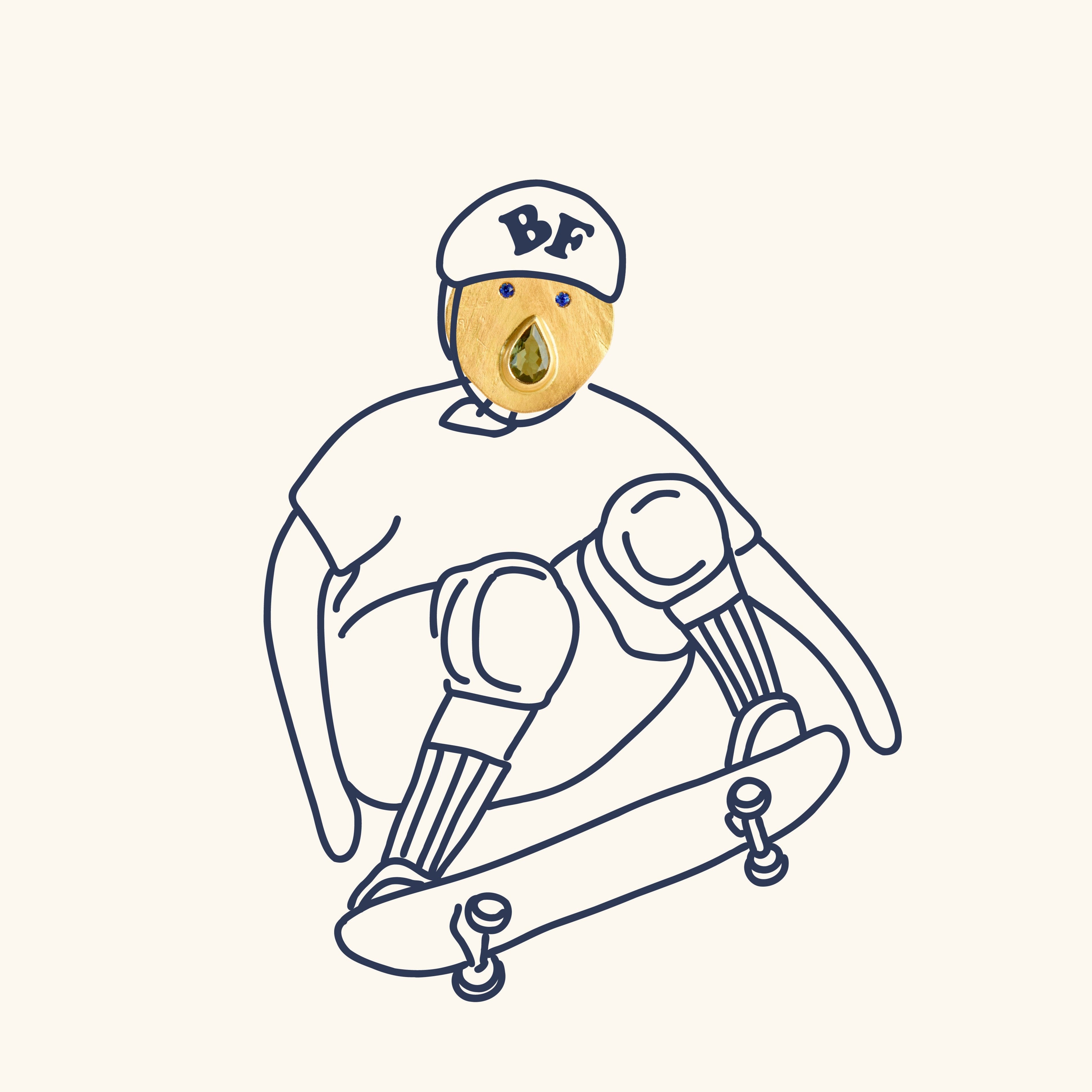 Médaille Paula - Or 750/1000