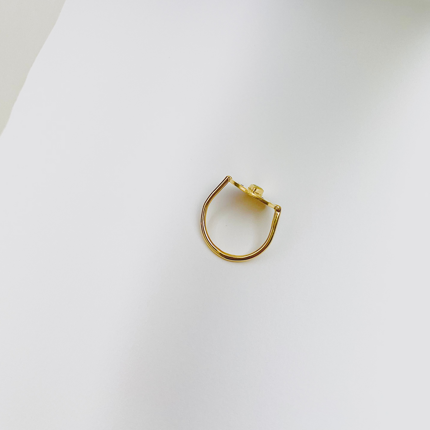 Bague Tronche Paula - Vermeil &amp; Empierré