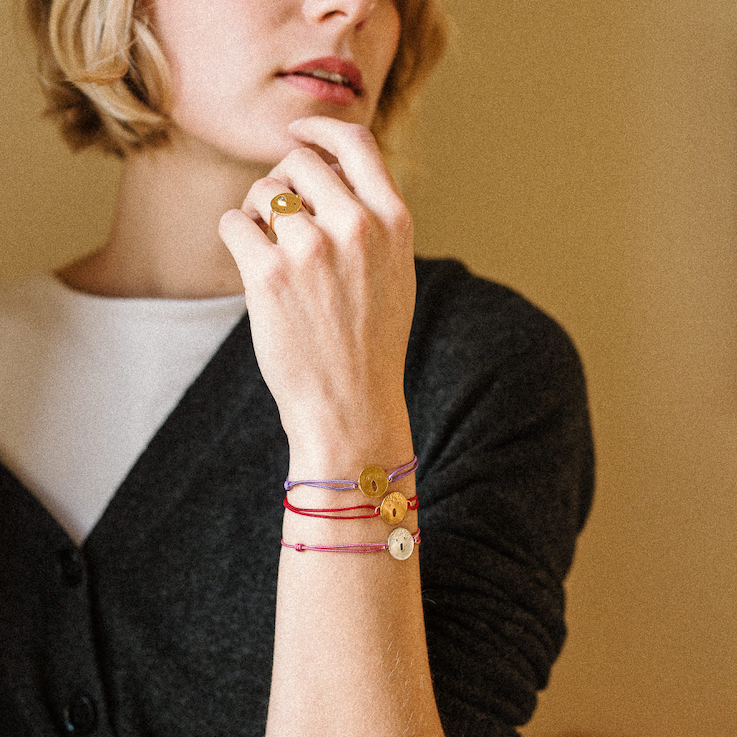 Bracelet Cordon Tronche - Ajouré