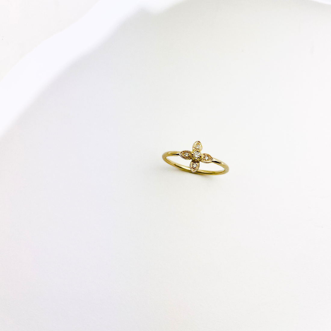 Bague Petites Feuilles