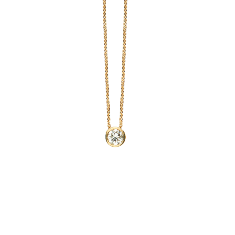 Collier Solitaire Diamant